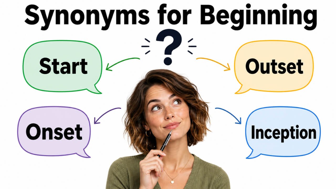 synonyms for beginning