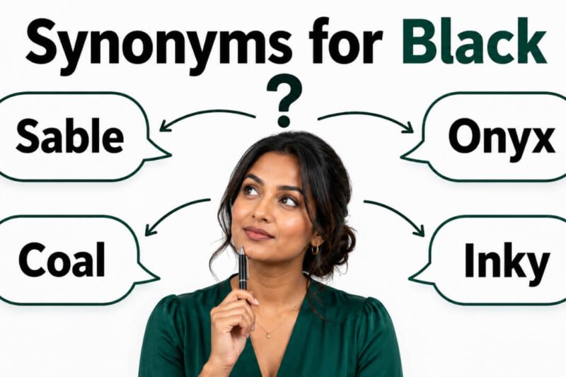 38+ Synonyms for Black: Meanings, Context & Examples