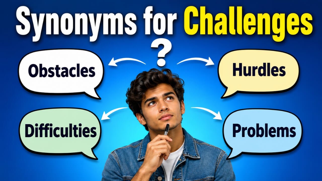 synonyms for challenges