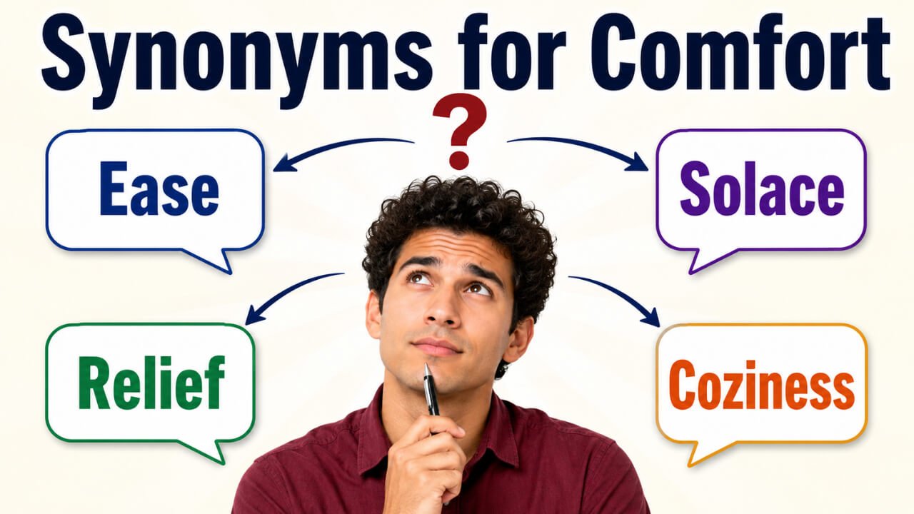 synonyms for comfort