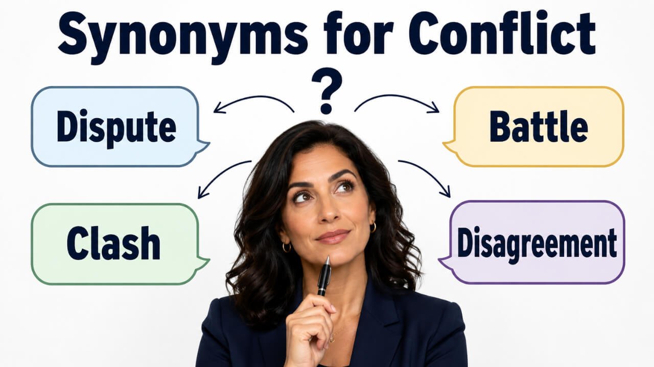 synonyms for conflict