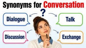 synonyms for conversation