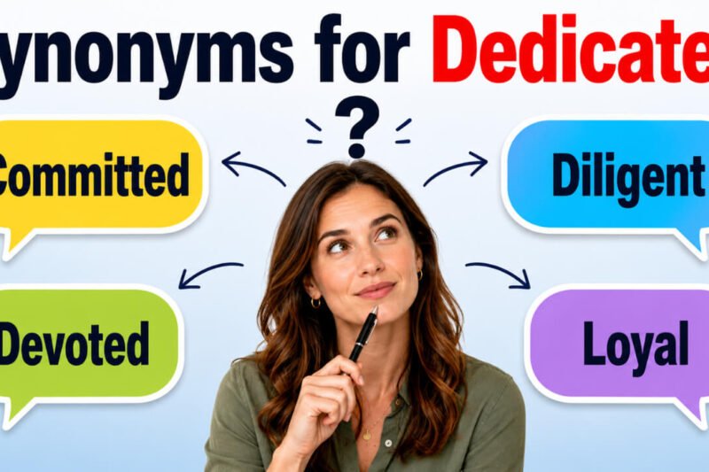 40+ Synonyms for Dedicated: Meanings, Uses & Word Choices