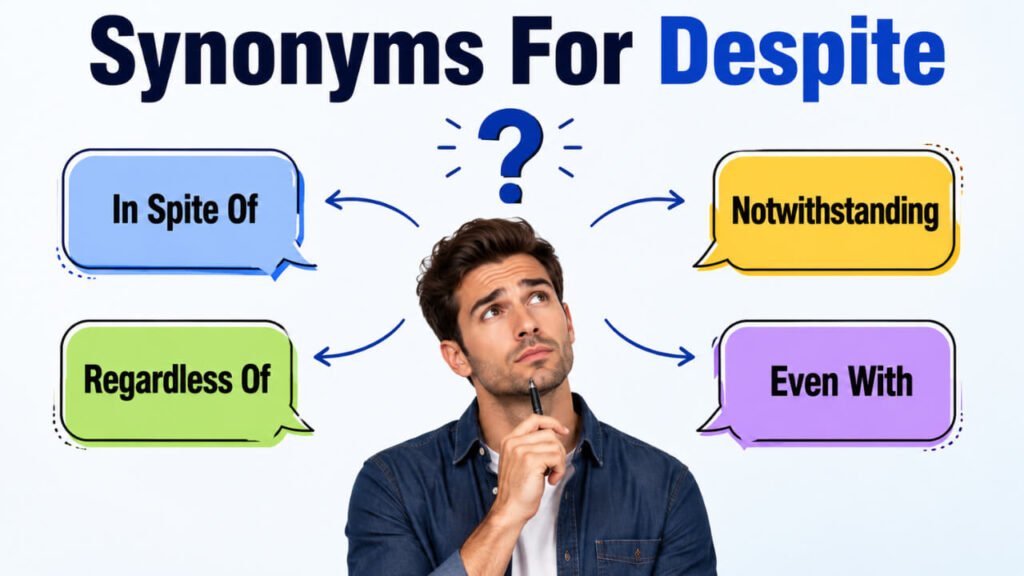 synonyms for despite