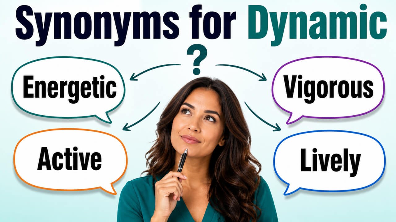 synonyms for dynamic