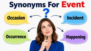 synonyms for event