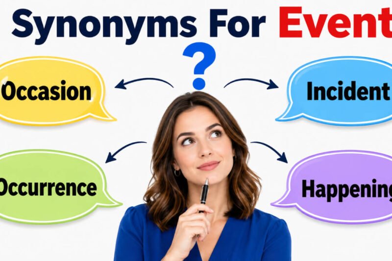 44+ Synonyms for Event: Meaning, Context & Clear Examples