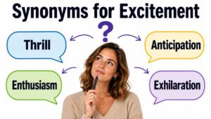 synonyms for excitement