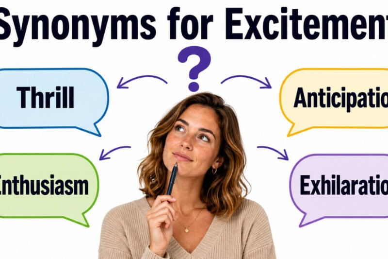 45+ Synonyms for Excitement: Strong Word Choices & Examples