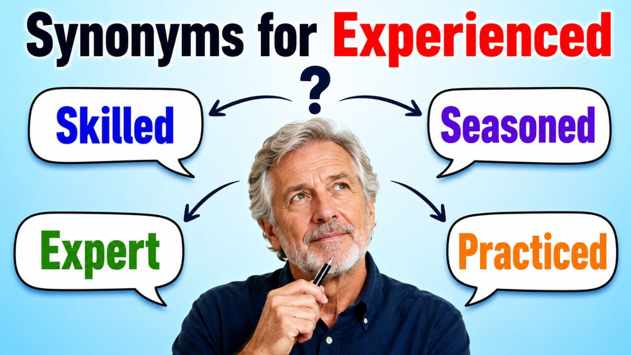 synonyms for experienced
