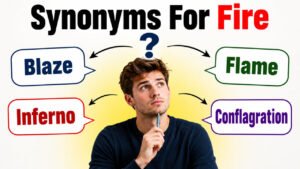 synonyms for fire