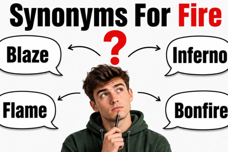 44+ Synonyms for Fire: Meaning, Context & Clear Examples