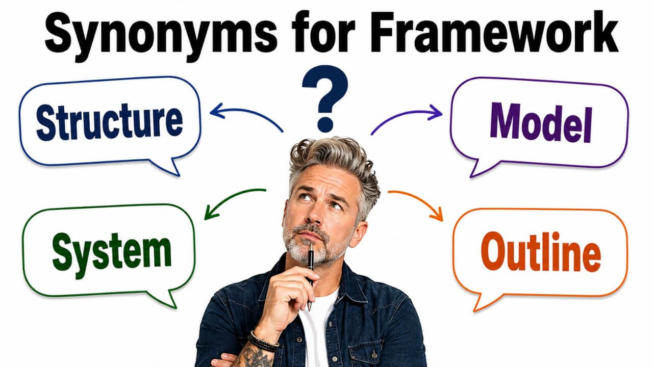 synonyms for framework