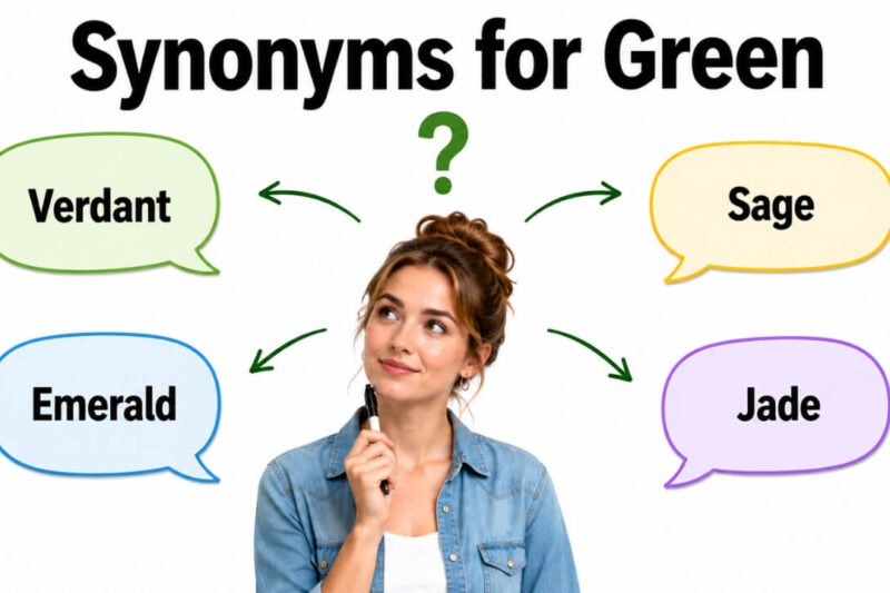 30+ Synonyms for Green: Meanings, Context & Clear Examples