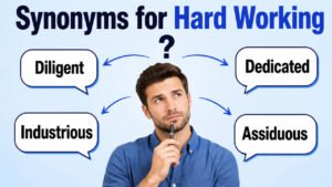 synonyms for hard working
