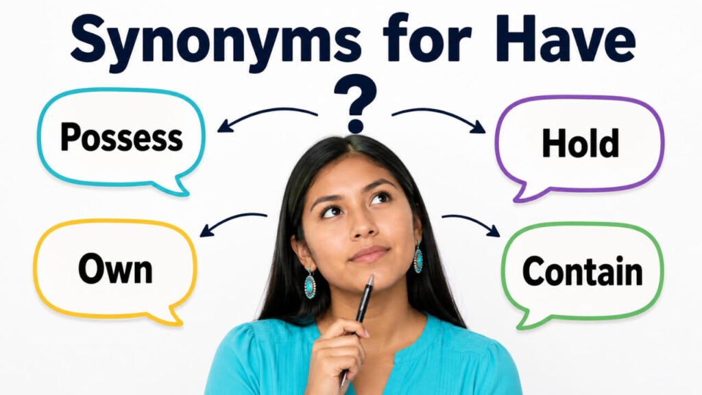 synonyms for have