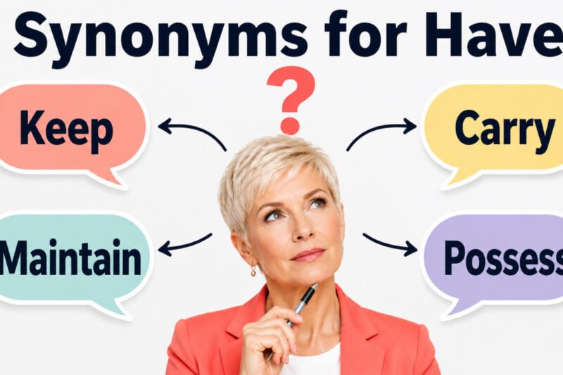 40+ Synonyms for Have: Meanings, Context & Clear Examples
