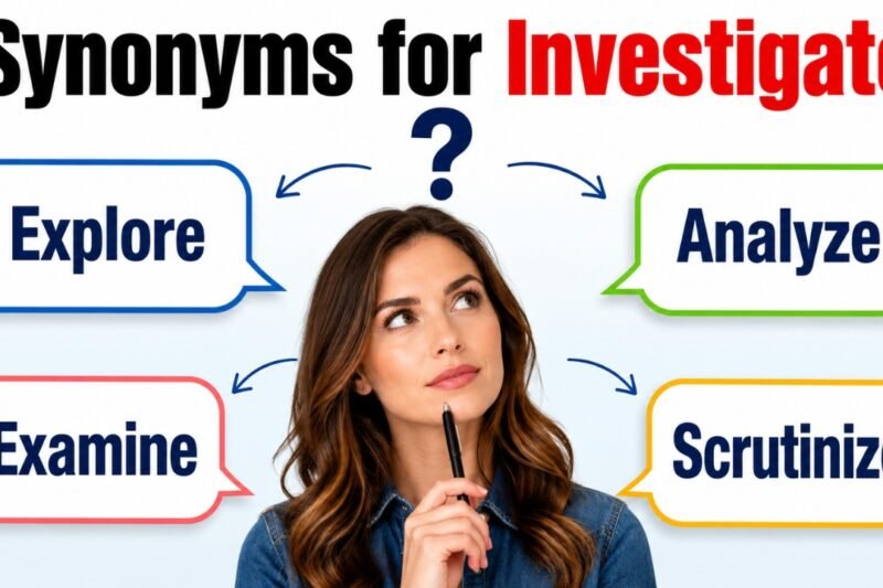 30+ Synonyms for Investigate: Usage, Context & Examples
