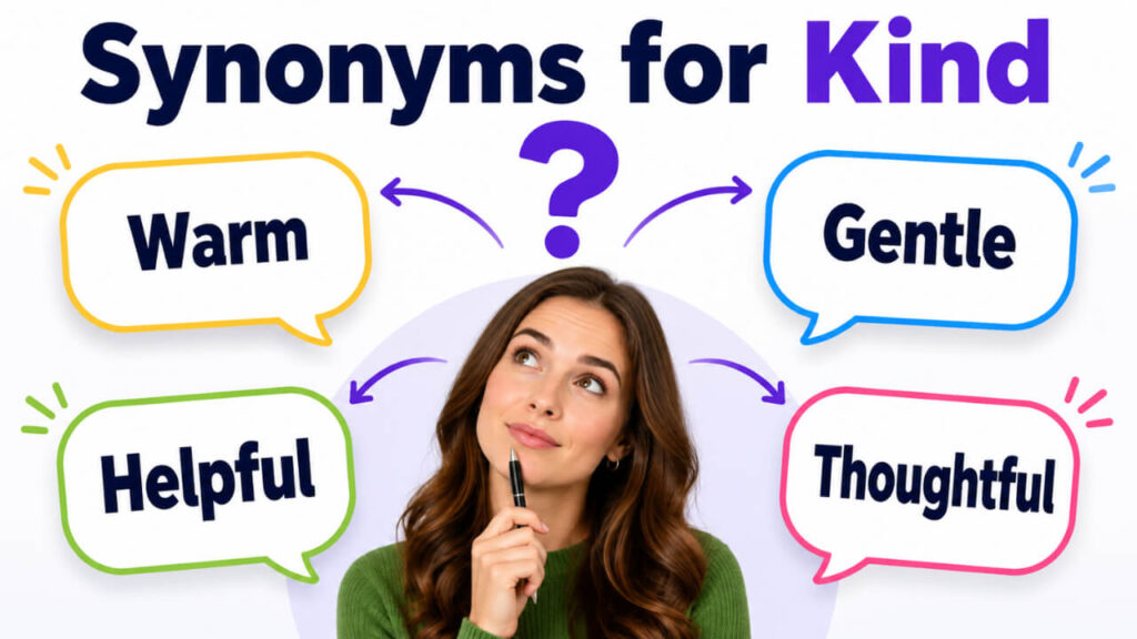 Synonyms for Kind