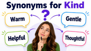 Synonyms for Kind