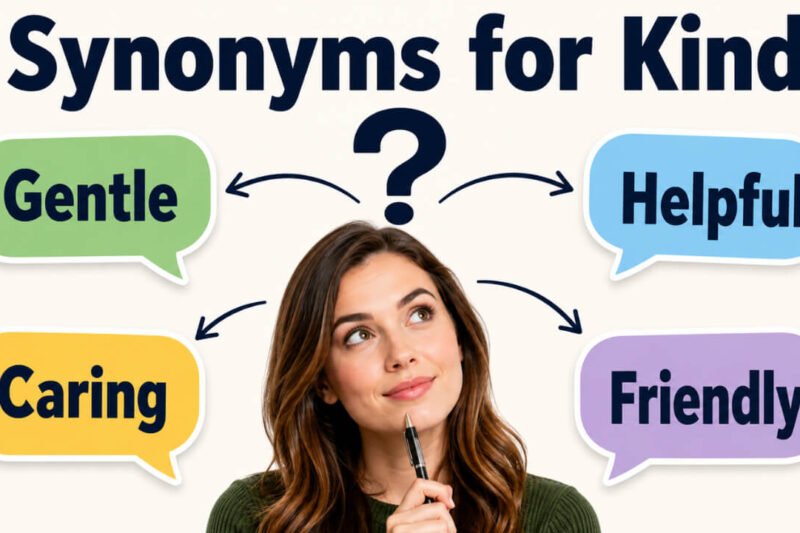 40+ Synonyms for Kind: Best Words With Clear Examples