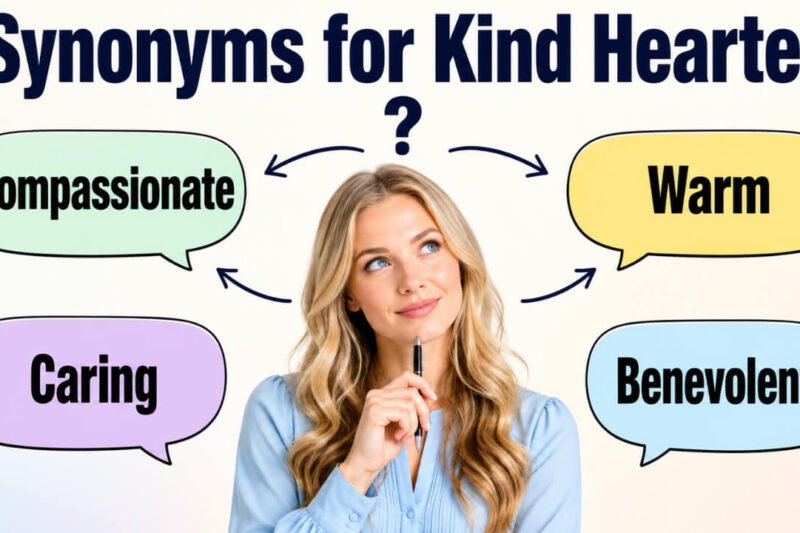 35+ Synonyms for Kind Hearted: Word Choices & Examples