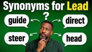 synonyms for lead