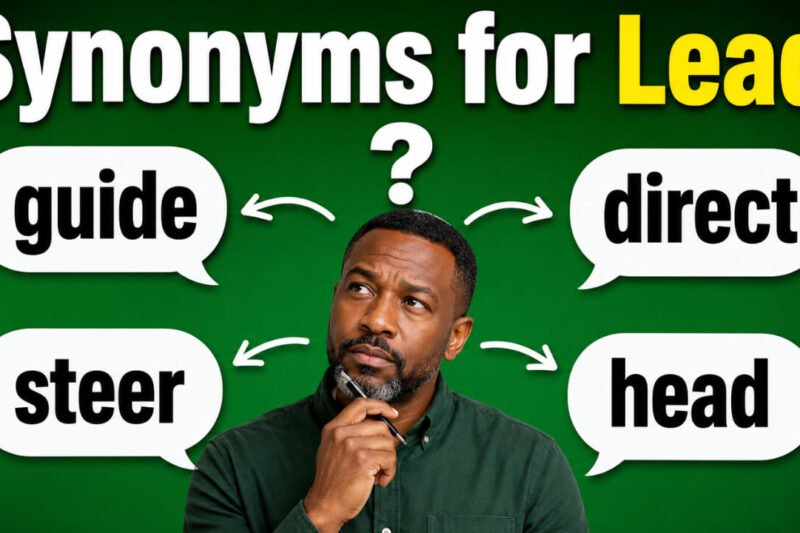 36+ Synonyms for Lead: Meanings, Context & Clear Examples