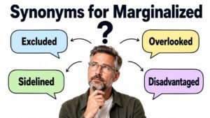 synonyms for marginalized