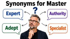 synonyms for master