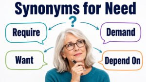 synonyms for need