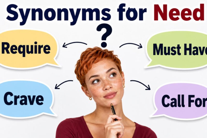 40+ Synonyms for Need: Meanings, Context & Clear Examples