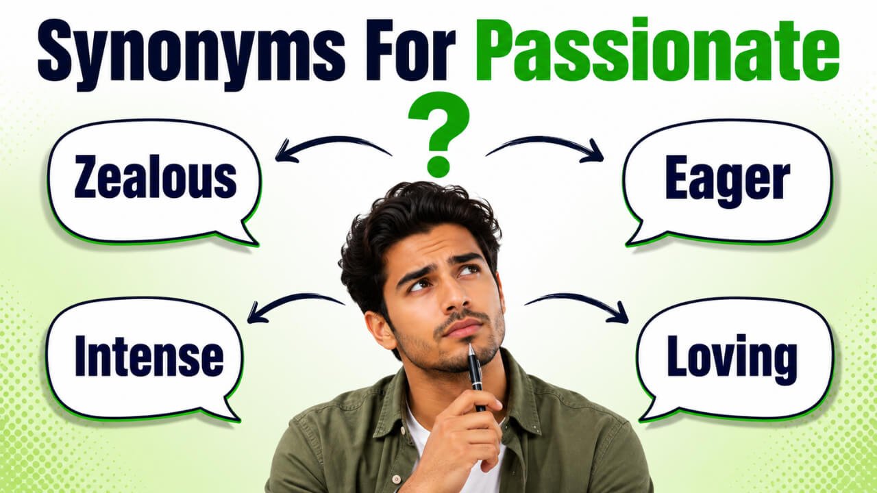 synonyms for passionate