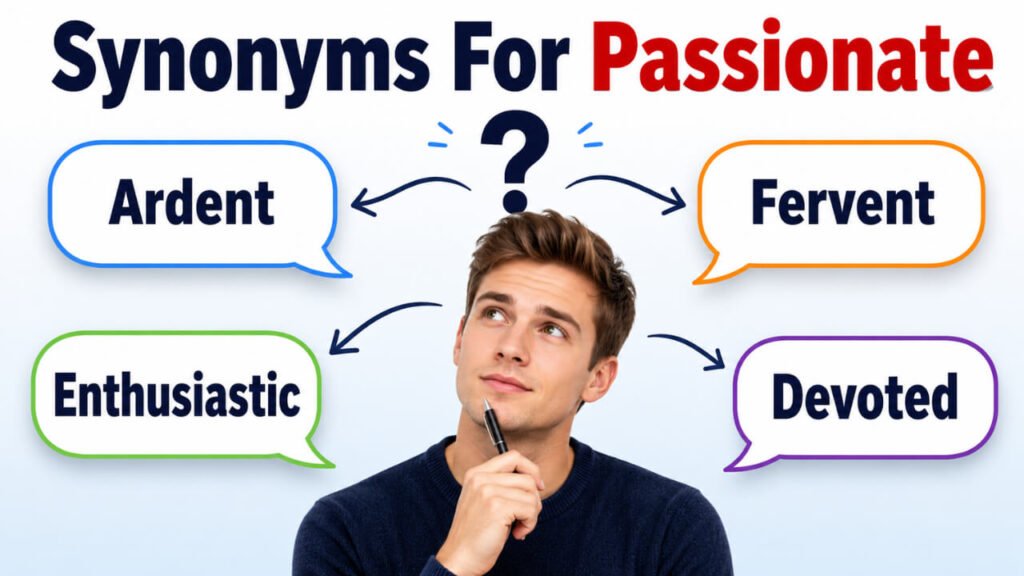 synonyms for passionate