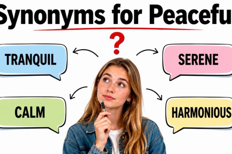 45+ Synonyms for Peaceful: Strong Word Choices & Examples