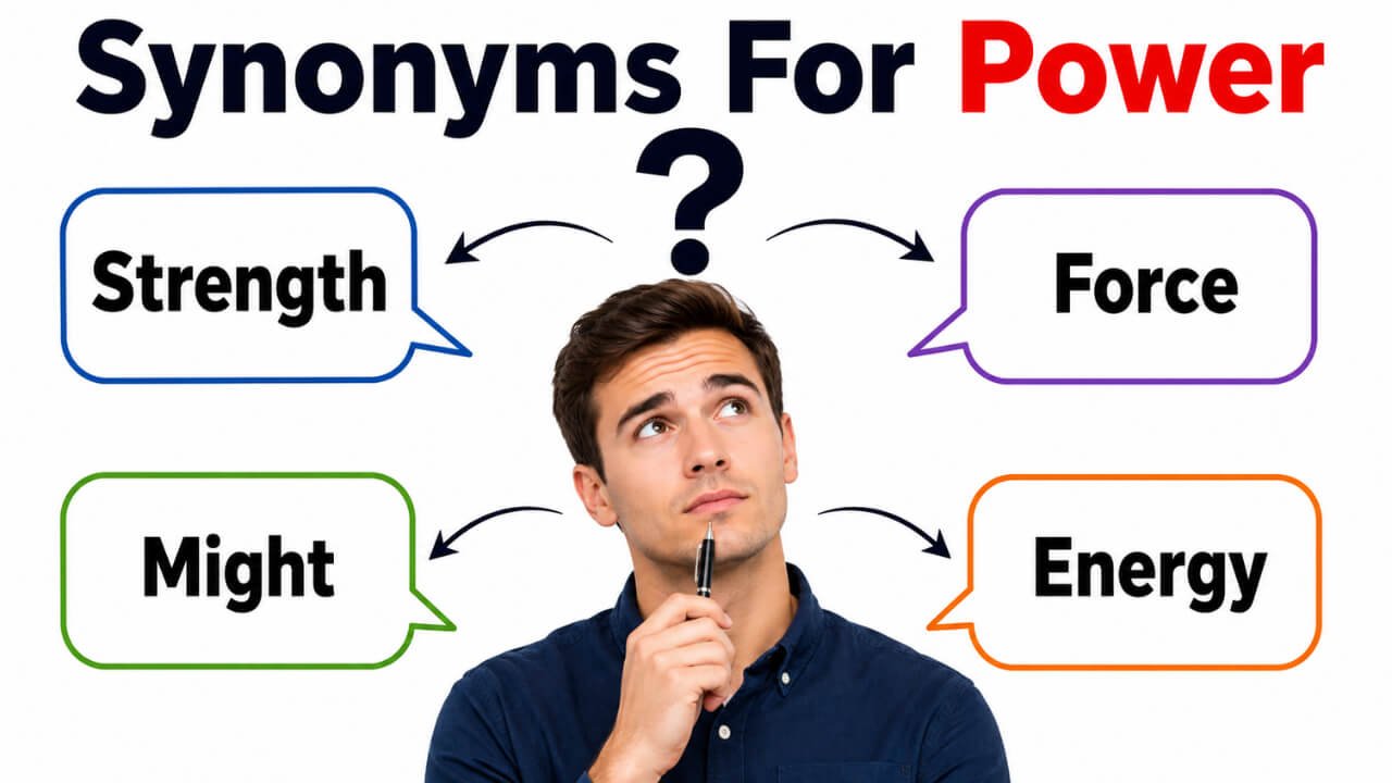synonyms for power