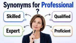 synonyms for professional