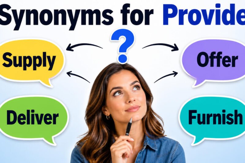 40+ Synonyms for Provide With Meanings and Examples