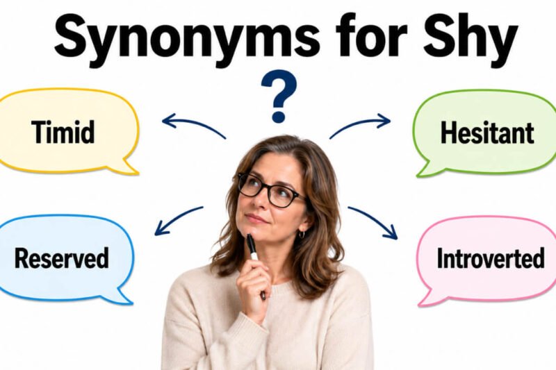 35+ Synonyms for Shy: Usage, Context & Examples