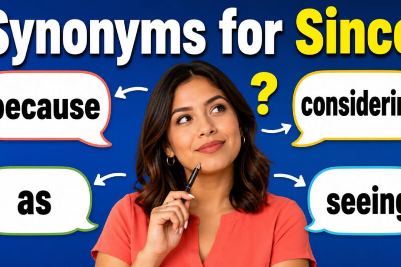 38+ Synonyms for Since: Meaning, Examples & Best Uses