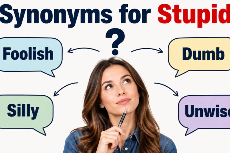 40+ Synonyms for Stupid With Meanings and Examples
