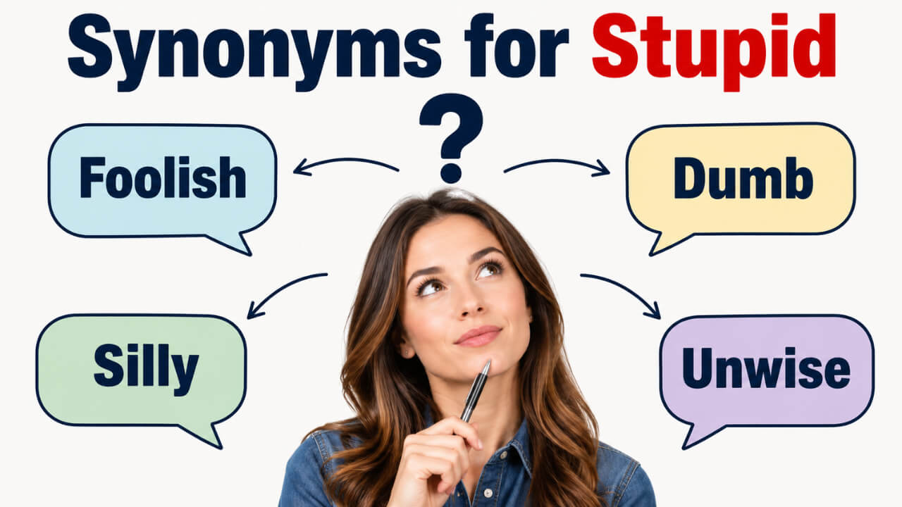 Synonyms for Stupid