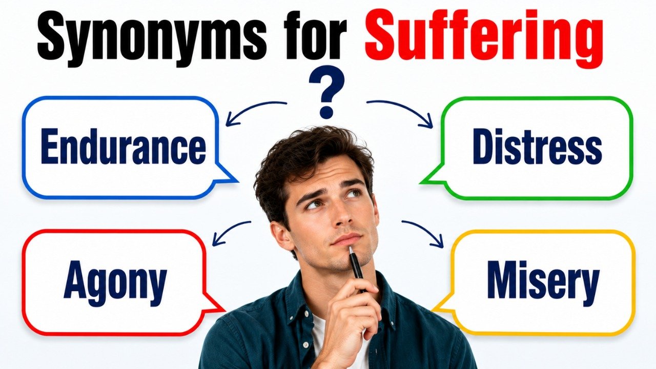 synonyms for suffering