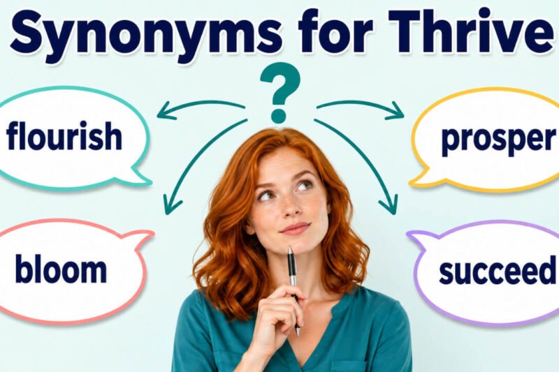 45+ Synonyms for Thrive:  Meanings, Context & Clear Examples