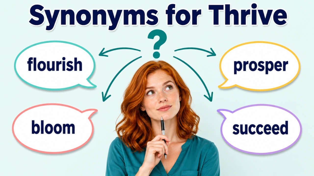 synonyms for thrive