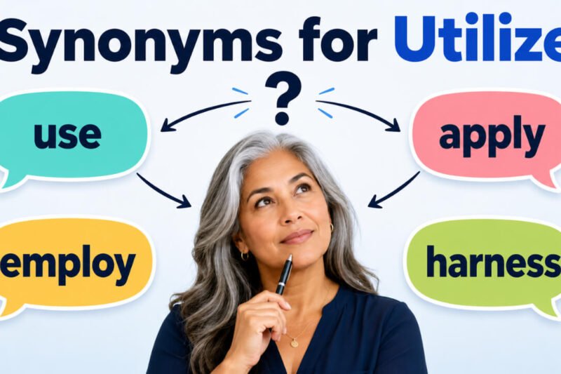 48+ Synonyms for Utilize: Strong Word Choices & Examples