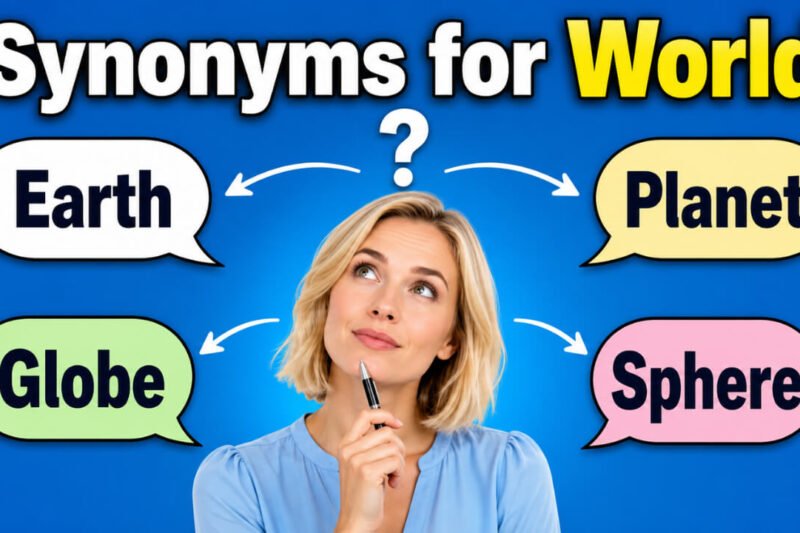 30+ Synonyms for World: Meanings, Context & Clear Examples