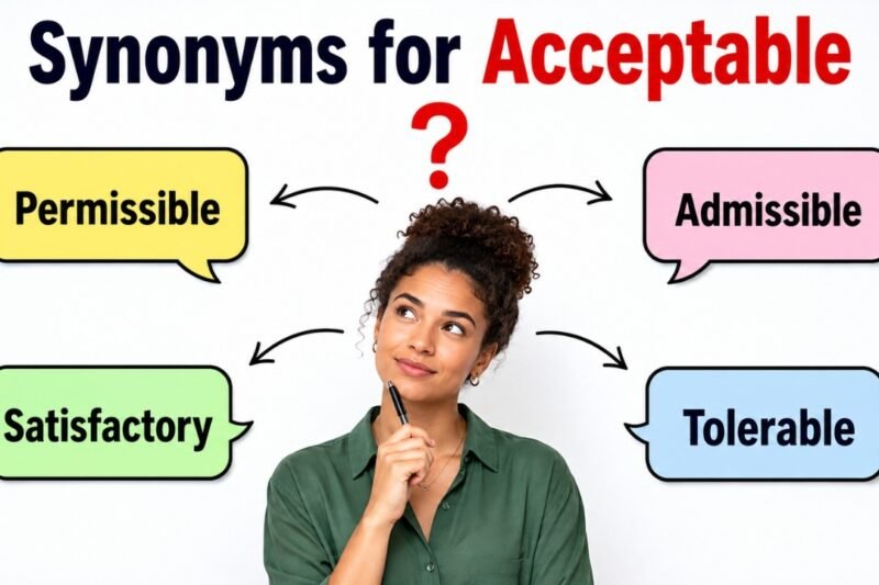 30+ Synonyms For Acceptable: Meanings, Uses & Word Choices