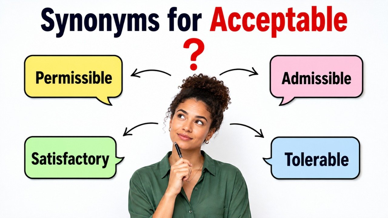 synonyms for acceptable