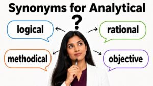 synonyms for analytical